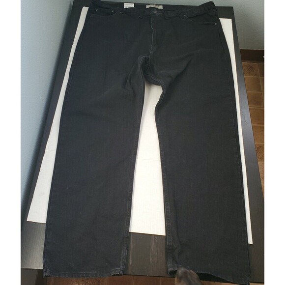 Wrangler Jeans Authentics Classic 5-Pocket Regular Fit Jean Black Mens 46X32 NWT - Picture 3 of 12